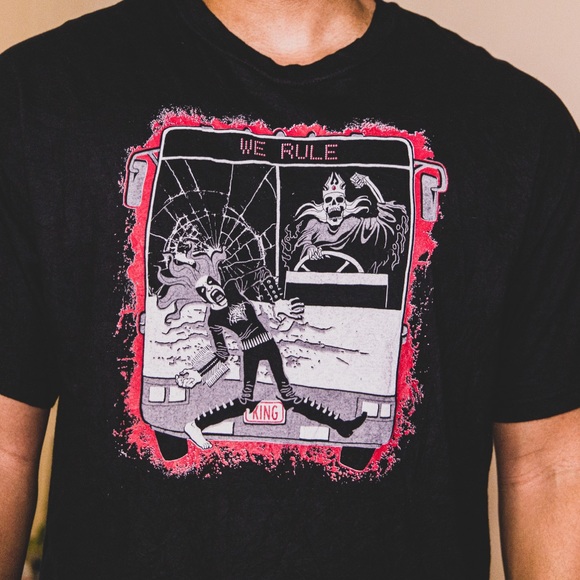 LICK KING “BLACK METAL SUCKS” TEE - Picture 2 of 3